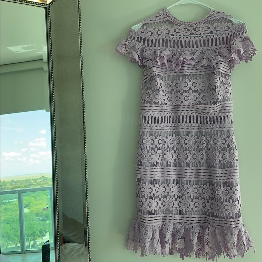 Beautiful, lavender, Spring flower dress 🌸!